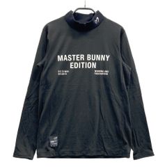 新品MASTER BUNNY EDITION 長袖モックネック黒4/M インナー - メルカリ