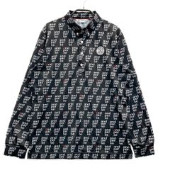 未使用級 AND PER SE アンパスィ GOLF ゴルフ 長袖 ポロシャツ - メルカリ