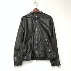 EMPORIO ARMANI エキゾチックレザージャケット 54 - メルカリ