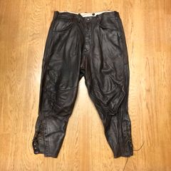 40's ヴィンテージ ジョッパーズパンツ ロングパンツ ボトムス レザーパンツ モーターサイクル 乗馬 ヴィンテージ 古着