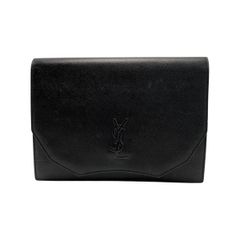 サンローラン クラッチバッグ YSL Vステッチ カサンドラ レザー