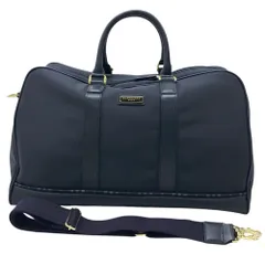 BURBERRY GOLF バーバリーゴルフ  2way ボストンバッグ ノバチェック  ネイビー系  [240101663541] ゴルフウェア ストスト