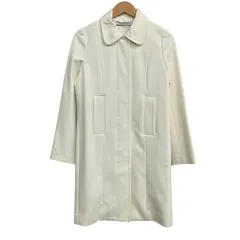 FOXEY NEW YORK(フォクシーニューヨーク) コート サイズ38 M レディース美品  - 34116 アイボリー 長袖/春/秋のサムネイル