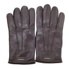 COACH コーチ レディース 手袋 グローブ レザー SIZE M ブラウン