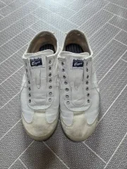 オニツカタイガー メキシコ66 白 スリッポン