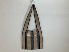 会津木綿x栃木レザーショルダーバック未使用品 はらっぱ - メルカリ