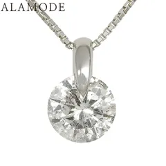 D1.527 ダイヤモンド ネックレス プラチナ Pt850 プラチナ Pt900 4.1g ネックレス アクセサリー ジュエリー シルバー銀 レディース 40802179632【中古】【アラモード】