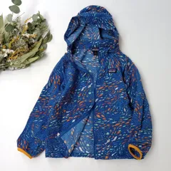 patagonia  パタゴニア フード付きジャケット 魚柄 5T (39Y＋9933)26H☆