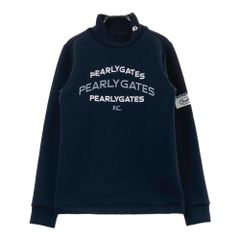 パーリーゲイツ 半袖 ドライストレッチ モックネックシャツ サイズ1 速