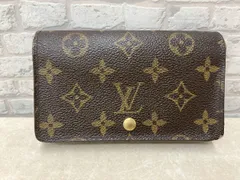 LOUIS VUITTON ルイヴィトン M61730 ポルトモネ ビエ トレゾール モノグラム 二つ折り財布 ブラウン