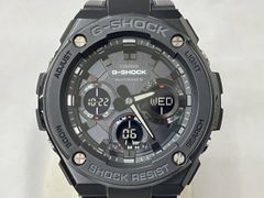 極美品 G-SHOCK GST-W130BD Gスチール 電波ソーラー ブラック - メルカリ