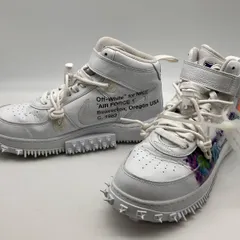 Off-White × Nike Air Force 1 Mid 'Graffiti'オフホワイト × ナイキ エアフォース1 ミッド DR0500 100サイズ27㎝