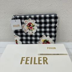 新品未使用 FEILER フェイラーポーチ ネモフィラフェアリーズ マルチ