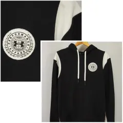 UNDER ARMOUR アンダーアーマー ブラック フード付きTシャツ メンズ100