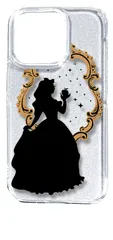 【新品未使用】iPhone14 Pro アイフォン14プロクリア ハードケース 白雪姫（ブラック) スマホ ケース スマートフォン 