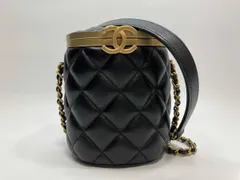CHANEL シャネル マトラッセ ココマーク バニティバッグ ミラー付き ラムスキン チェーンショルダーバッグ AS2640 ブラック ゴールド金具のサムネイル