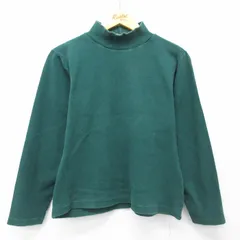 古着 エアロポステール 長袖 ビンテージ Tシャツ レディース 90年代 90s 無地 モックネック ハイネック 緑 26mar28のサムネイル