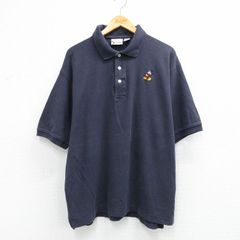 courreges homme イタリア製 古着 ロゴ刺繍 鹿の子 ポロシャツ - メルカリ