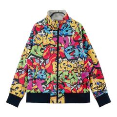 【新品】WAAC WOMENS ネオンプリント ブルゾン サイズM レディース 新品】WAAC WOMENS ネオンプリント ブルゾン サイズM レディース