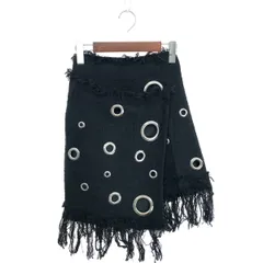 MSGM エムエスジイエム ツイードラップスカート サイズ:42 フリンジ/サークル金具    ブラック レディース / 240001199598のサムネイル