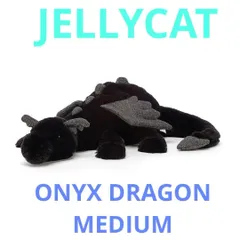 Jellycat ジェリーキャット オニキスドラゴン ぬいぐるみ Mサイズ