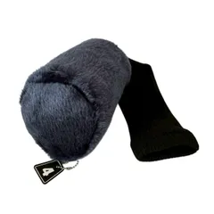 アルペン ゴルフ フェアウェイウッド ヘッドカバー 4番 ボア素材 ニット ネイビー ブラック 防寒 クラブカバー