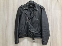 HORN WORKS ホーンワークス ダブルライダース Lサイズ ブラック 汚れ