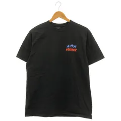 STUSSY (ステューシー) STUSSY DESIGNS USA TEE  ブラック Mのサムネイル