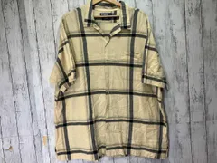 90s POLO RALPH LAUREN ポロ ラルフローレン CRAYTON CHECK COTTON LINEN SS SHIRT 半袖シャツ クレイトン オープンカラーシャツ XXL