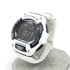 稼働品】SEIKO WIRED 電波ソーラー デジタル W360-0AC0 白 - メルカリ