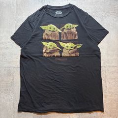 ディズニー スターウォーズ ディングローグーTシャツ 両面プリント