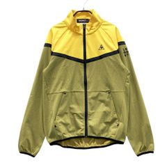 ルコックゴルフ◇ジップアップ ダウン ジャケット イエロー Mサイズ