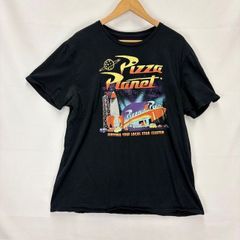 TOY STORY Pizza Planet Disney 픽사 프린트 T셔츠 사이즈 XL(46/48) FADE 탈색 얼룩 08042109 872