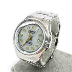CASIO カシオ リニエージ/電波ソーラー腕時計  SS/ LIW-110/ウェーブセプター   シルバーカラー メンズ / 240001199019