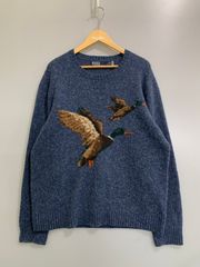 ラルフローレン バード ニット カシミヤ混 オリーブ L - メルカリ