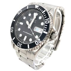 SEIKO 세이코 데이데이토다이바즈워찌 7S26-0050 SS / AT 남성 시계 블랙 문자판 가동품 [PF-979]