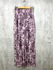 SNIDEL HOME スナイデルホーム Refle楊柳ウエストシャーリングロング パンツ sizeONE/ラベンダー  ■◇ レディース