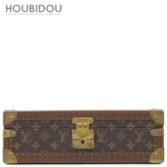 ルイヴィトン LOUIS VUITTON 小物 コフレ 8 モントル モノグラムキャンバス モノグラム ゴールド金具 ウォッチケース 時計入れ 茶   M20039 RFID【中古】のサムネイル