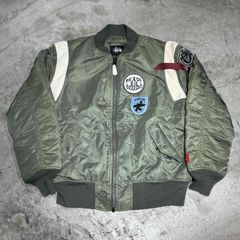 STUSSY ALPHA 25周年記念 MA-1 MEDIUM TALL - メルカリ