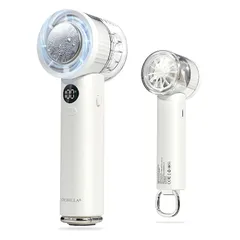 【新品】 CICIBELLA ハンディファン シシベラ ハンディファン 2026 冷却プレート 手持ち扇風機 強力 10420rpm高速モーター 100段階風量調整 超高速大風量 携帯扇風機 冷却版 瞬間冷感 Type-C充電 小型 軽量 液晶表示 カラビナ付