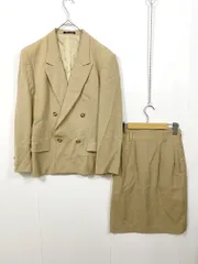 COMME CA DU MODE コム サ デ モード セットアップ ジャケット スカート スーツ ベージュ ■■ レディース