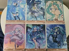 初音ミク クリアポスター 6種セット