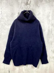Deuxieme Classe ドゥーズィエムクラス ミドルゲージタートル ニット セーター 濃紺 ■■◎レディース