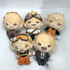 【中古】僕のヒーローアカデミア にとたん ぬいぐるみ 爆豪勝己 5体セット[10]