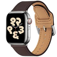 【新品】 LOVLEOP アップルウォッチ バンド レザー コンパチブル Apple Watch バンド レディース メンズ 本革 42mm 41mm 40mm 38mm 44mm 45mm 46mm 49mm 交換 iWatch Ultra 3 2 Ul 1