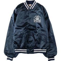 90s USA製 企業物 プルデンシャル ナイロンジャケット スタジャン 