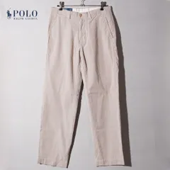 美品 90s ポロラルフローレン Polo by Ralph Lauren ポロチノ チノパン W30 L30 クリーム ブラウン ストライプ アメカジ ストリート 00s POLO CHINO POLO RALPH LAUREN 古着 F212