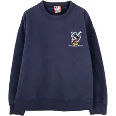 古着 90年代 Disney DESIGNS MICKEY MOUSE ミッキーマウス キャラクタースウェットシャツ トレーナー USA製 メンズXL相当/eaa635402