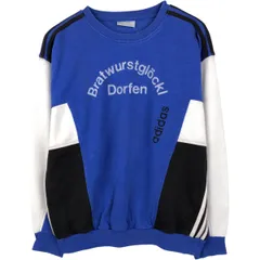 古着 70~80年代 アディダス adidas トレフォイルロゴ ロゴスウェットシャツ トレーナー メンズXL相当 ヴィンテージ/eaa635058