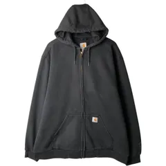 古着 カーハート Carhartt RAIN DEFENDER スウェットフルジップパーカー メンズXL相当/eaa633014